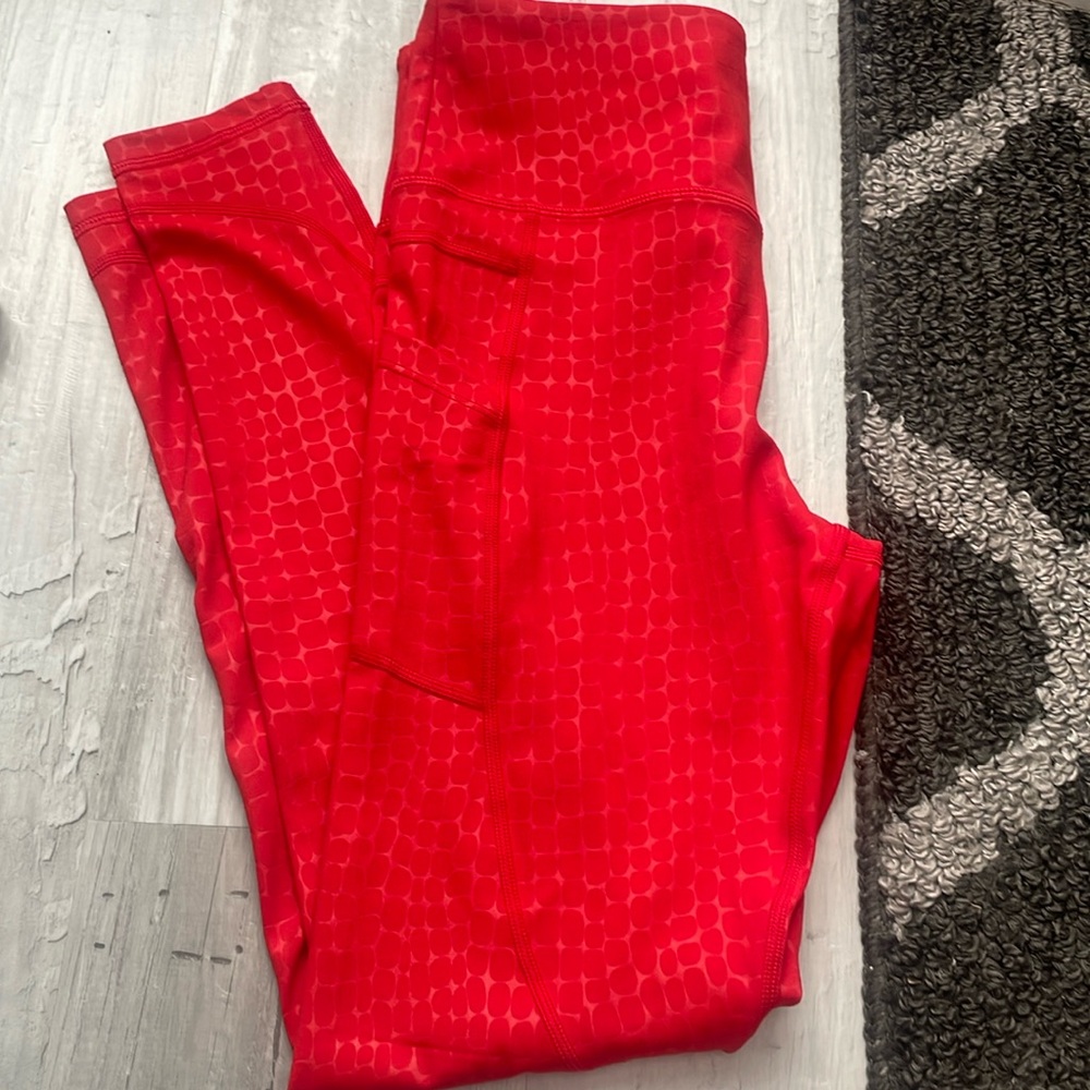 Red Leggings